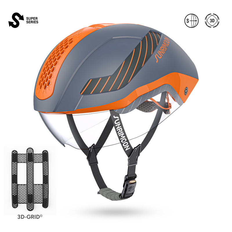 Load image into Gallery viewer, Sunrimoon Starship Aero Cycling TT Triathlon Helmet TT31