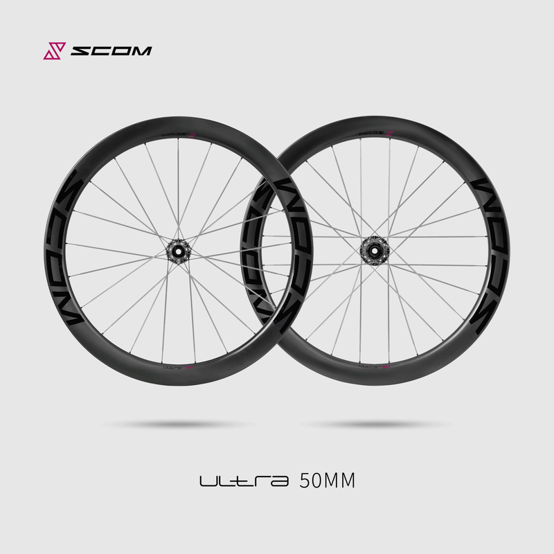 Load image into Gallery viewer, SCOM Ultra Road Carbon Wheels  Disc Brake 2025