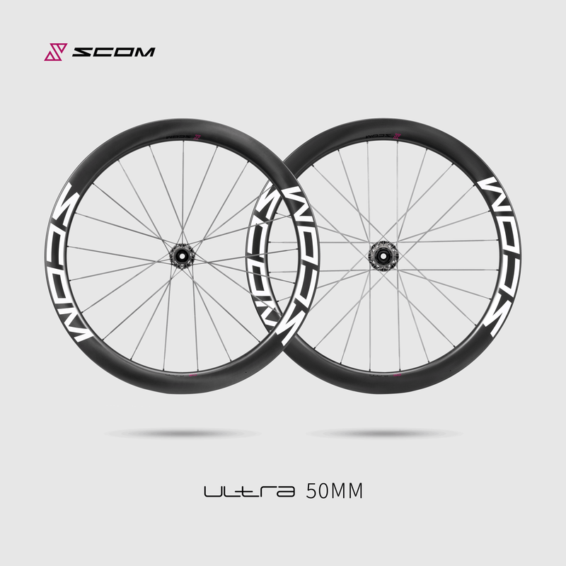 Load image into Gallery viewer, SCOM Ultra Road Carbon Wheels  Disc Brake 2025