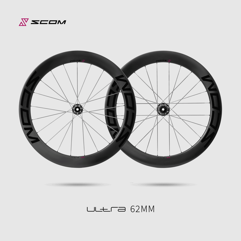 Load image into Gallery viewer, SCOM Ultra Road Carbon Wheels  Disc Brake 2025