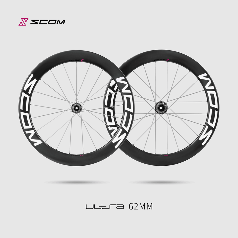 Load image into Gallery viewer, SCOM Ultra Road Carbon Wheels  Disc Brake 2025
