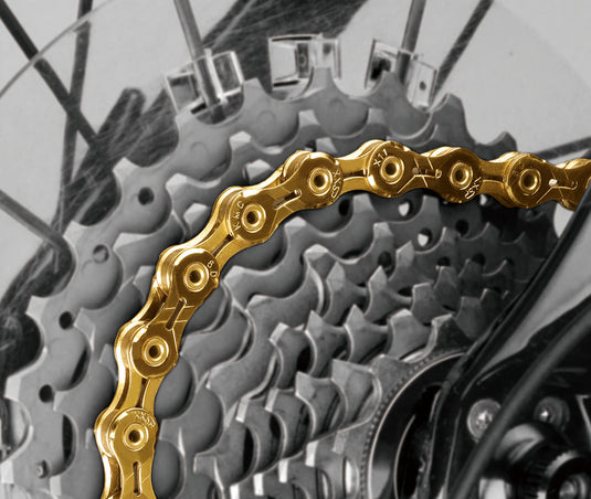 KMC X11SL Chains Super Light 11 Speed Gold Color