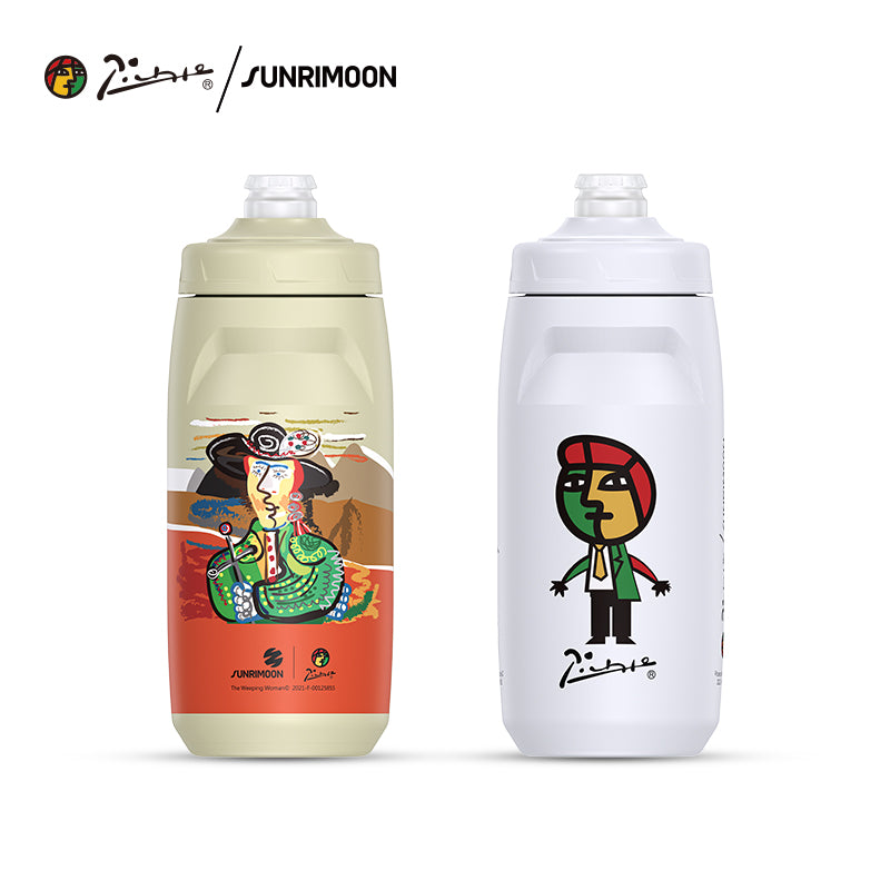 Load image into Gallery viewer, Sunrimoon × Picasso Cycling Water Bottles 620ml