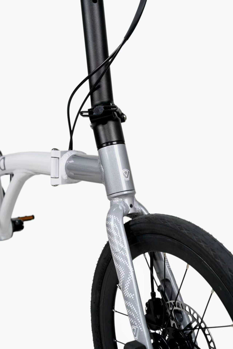 Load image into Gallery viewer, JAVA NEO 9 Speed 16 Inch Triple-fold Folding Bike
