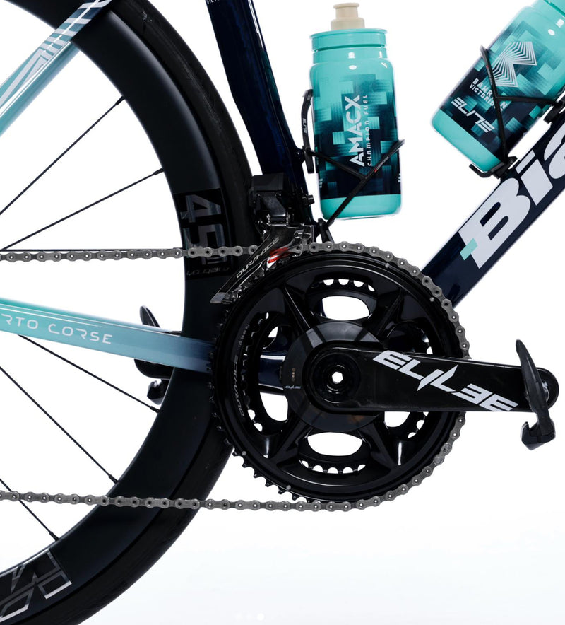 Load image into Gallery viewer, Elilee X310 Carbon Crank 24mm Titanium Bahrain Victory Edition