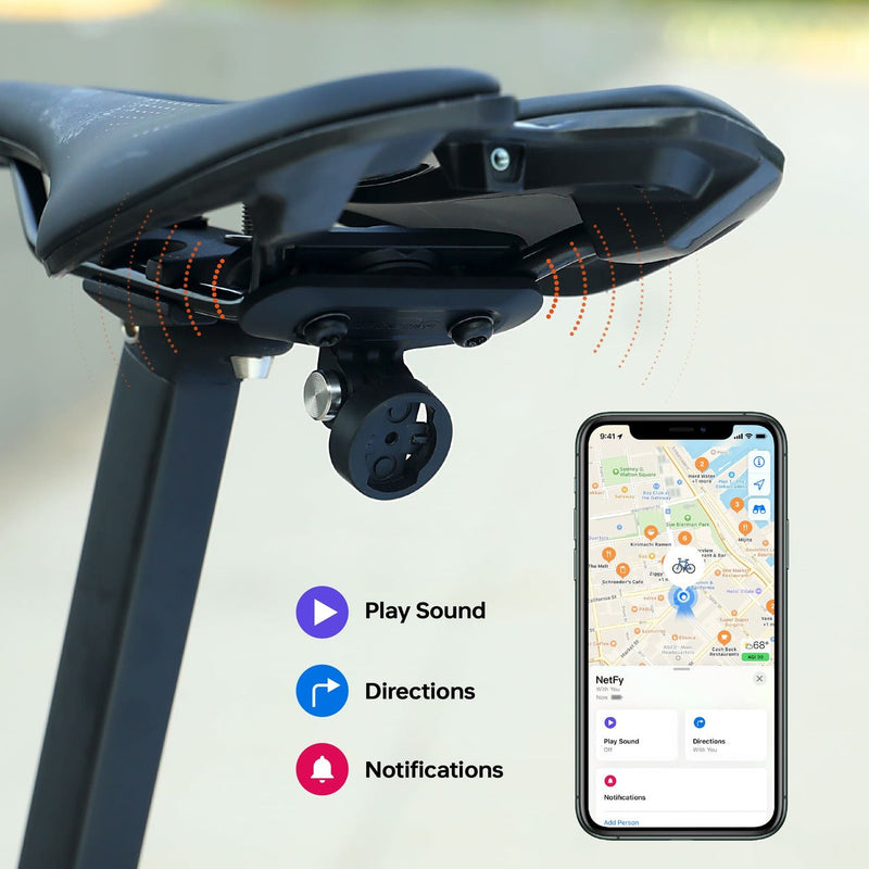 Load image into Gallery viewer, Magicshine NETFY Saddle Mount Bike Tracker