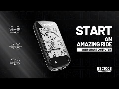 Load and play video in Gallery viewer, iGPSPORT BSC100S GPS Cycling Computer