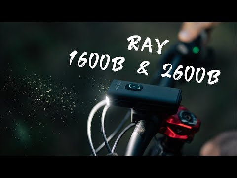 Load and play video in Gallery viewer, Magicshine Bicycle Front Light RAY 1600B Head Light