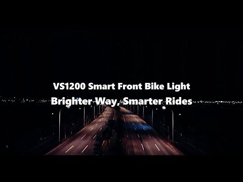 iGPSPORT VS1200 Smart Front Bike Light