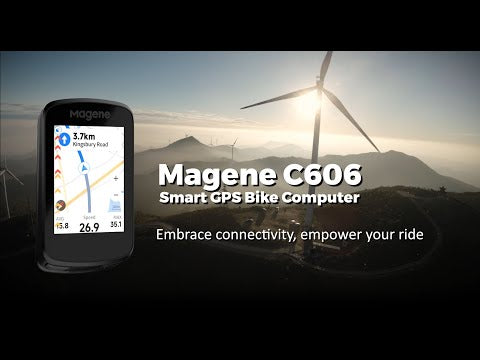 Load and play video in Gallery viewer, Magene C606 Smart GPS Cycling Computer
