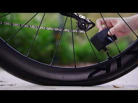 Load and play video in Gallery viewer, Magicshine AIRRO Mini Bicycle Tire Inflator Pump