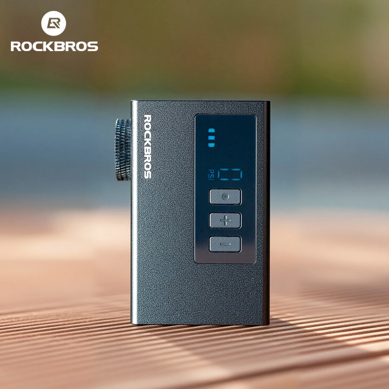 Load image into Gallery viewer, ROCKBROS Mini Electric Pump Bicycle Motorcycle E-pump 4220005001