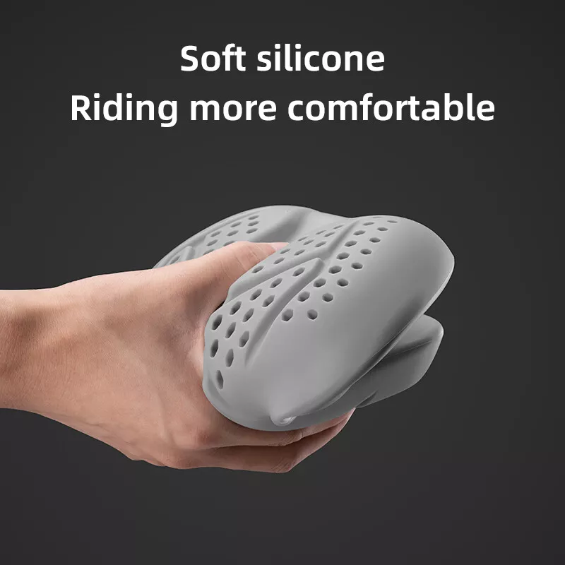 Load image into Gallery viewer, ROCKBROS Silicone Bike Saddle Cover Comfortable Hollow Soft Bicycle Seat Cover