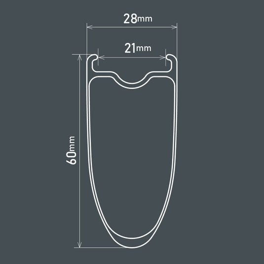 Shimano Ultegra WH-R8170-C60-TL Tubeless Carbon Wheelset