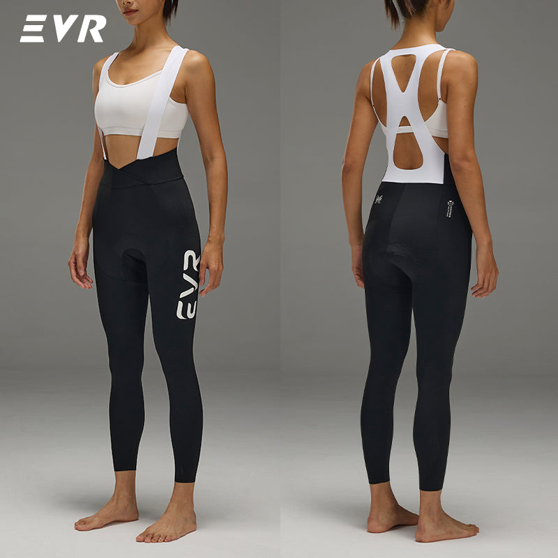 Load image into Gallery viewer, EVR Discover Series Women's Bib Cycling Tights 8102