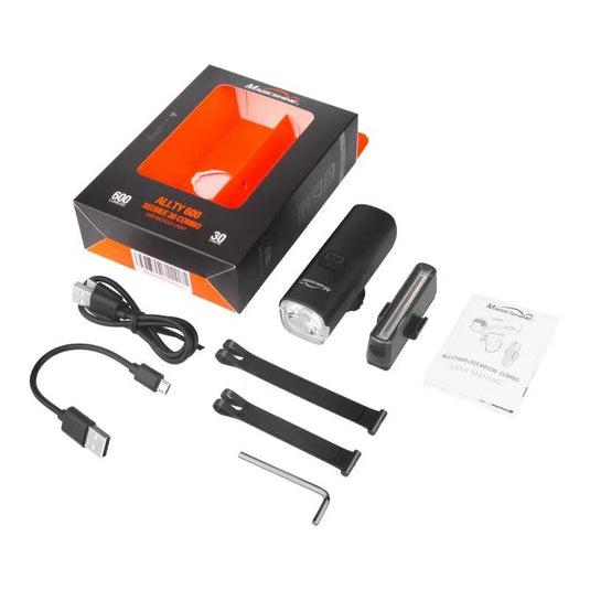 MagicShine Allty 600 Bicycle Front Light + Seemee30 Tail Light Combo