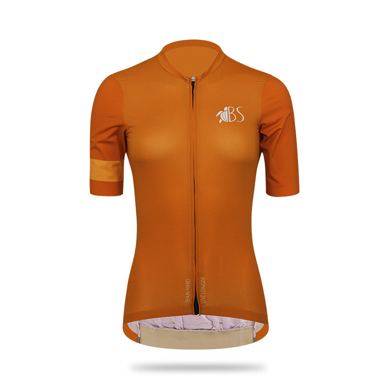 Load image into Gallery viewer, BAULA  Women Pro Cycling Jersey 010 seamless cropping cuff