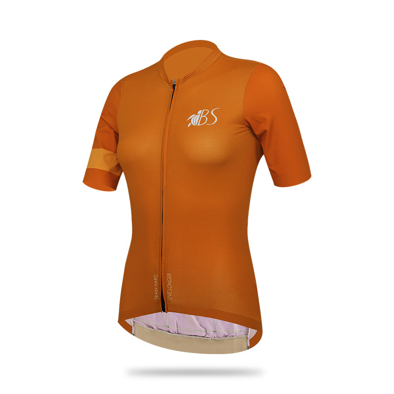 Load image into Gallery viewer, BAULA  Women Pro Cycling Jersey 010 seamless cropping cuff