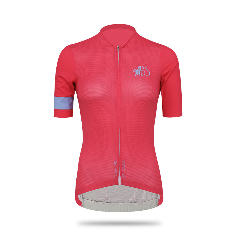 Load image into Gallery viewer, BAULA  Women Pro Cycling Jersey 010 seamless cropping cuff