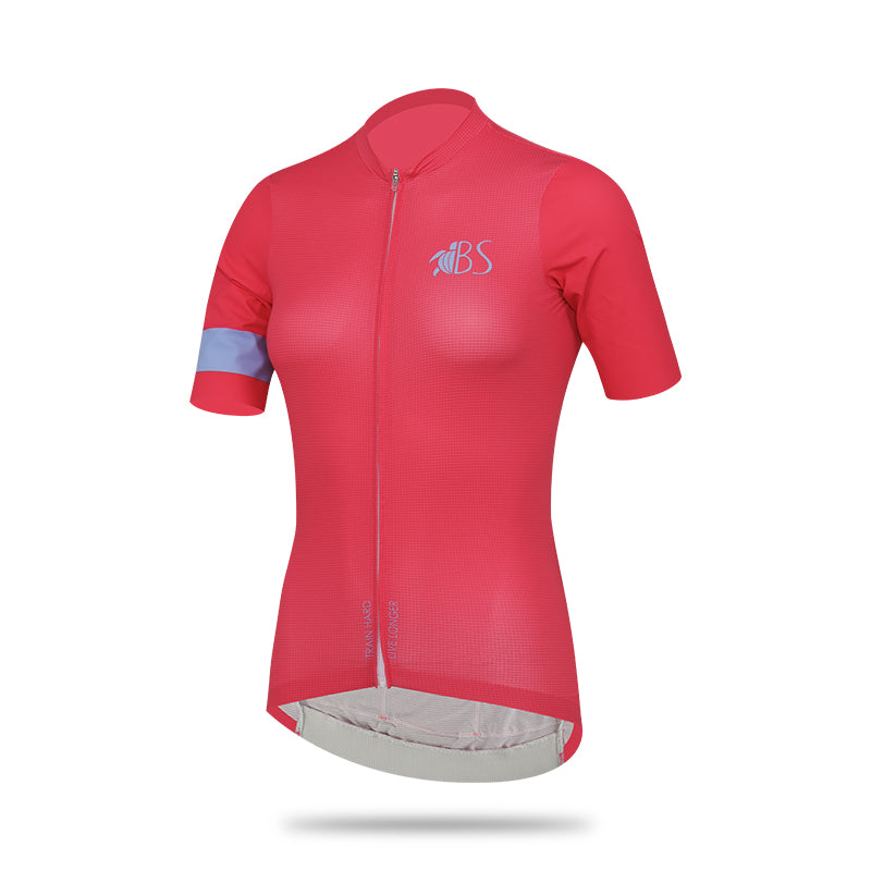Load image into Gallery viewer, BAULA  Women Pro Cycling Jersey 010 seamless cropping cuff