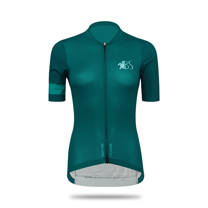 Load image into Gallery viewer, BAULA  Women Pro Cycling Jersey 010 seamless cropping cuff