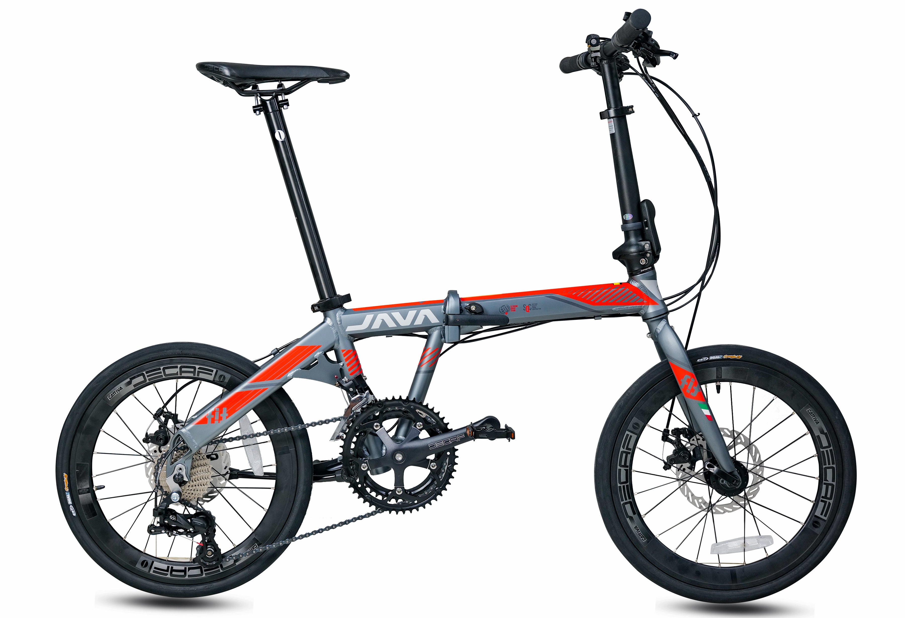 java decaf folding bike