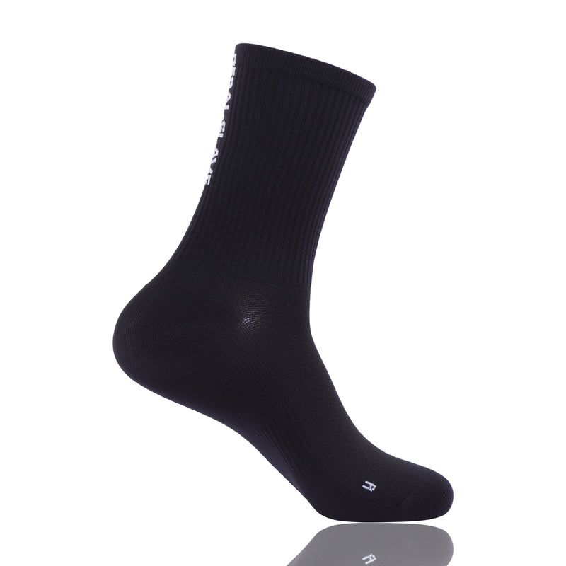 Load image into Gallery viewer, Pedal Slave Cycling Socks Bicyle Sock White/Black