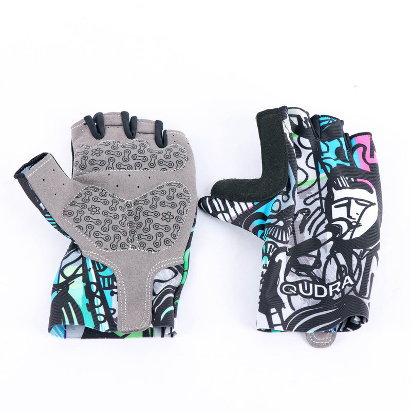 Load image into Gallery viewer, Qudra Cycling Gloves Short Finger 067