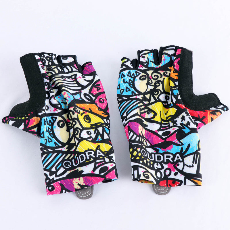 Load image into Gallery viewer, Qudra Cycling Gloves Short Finger 068