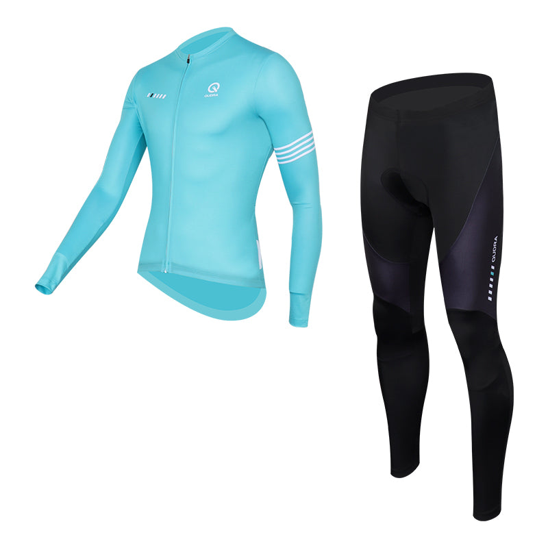 Load image into Gallery viewer, QUDRA006 Cycling Jersey (Long Sleeves) and Tights