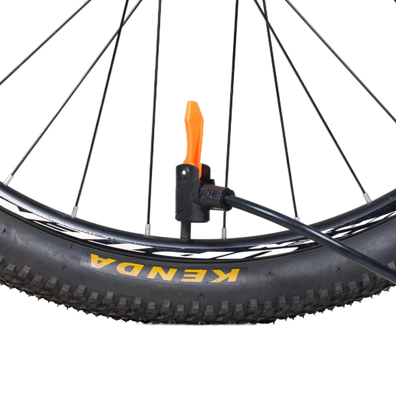 Load image into Gallery viewer, Upten Bicycle Floor Air Pump  with Gauge 160 Psi Stand Foot Bike Pumps 042
