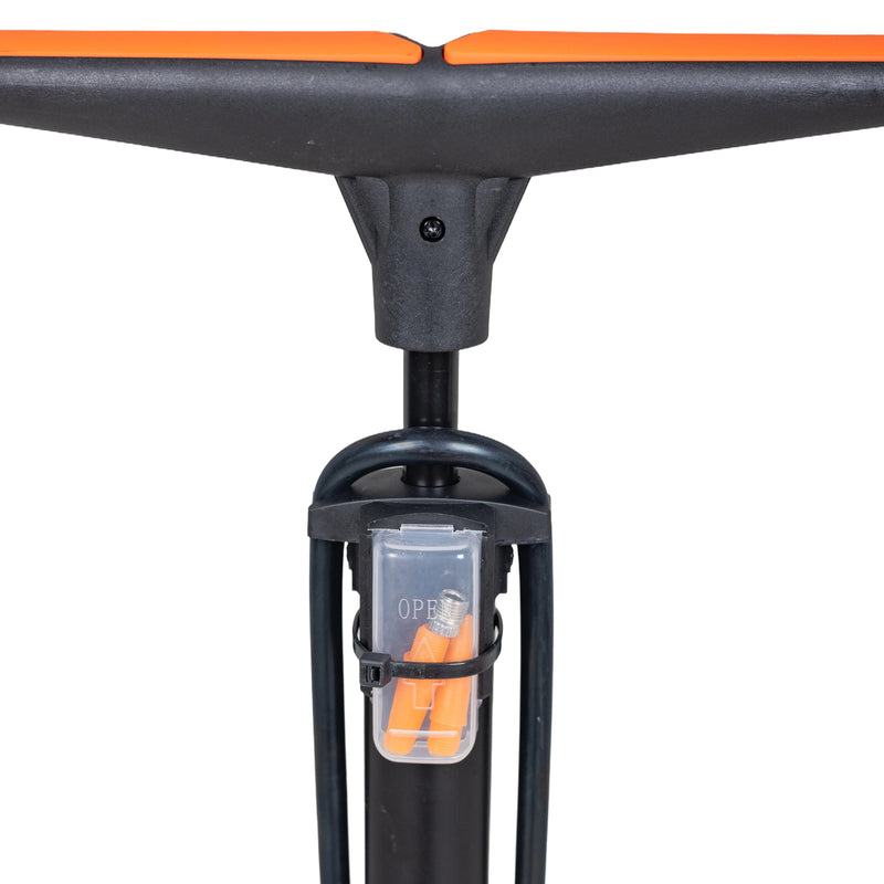Load image into Gallery viewer, Upten Bicycle Floor Air Pump  with Gauge 160 Psi Stand Foot Bike Pumps 042
