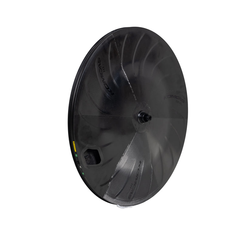 Load image into Gallery viewer, KOMCAS TT Triathlon 970g  Wind &amp; Fire  Disc Brake Carbon Rear Disc Wheel
