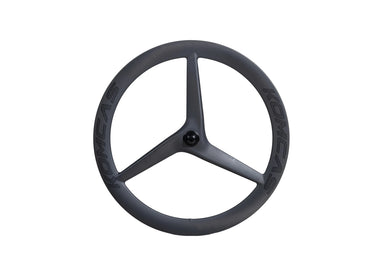 KOMCAS Tri Blade Triathlon Disc Brake Carbon Front Wheel