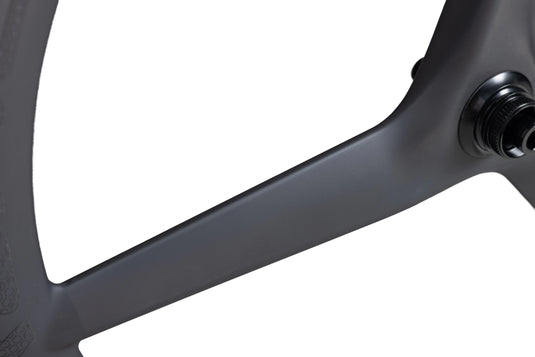 KOMCAS Tri Blade Triathlon Disc Brake Carbon Front Wheel