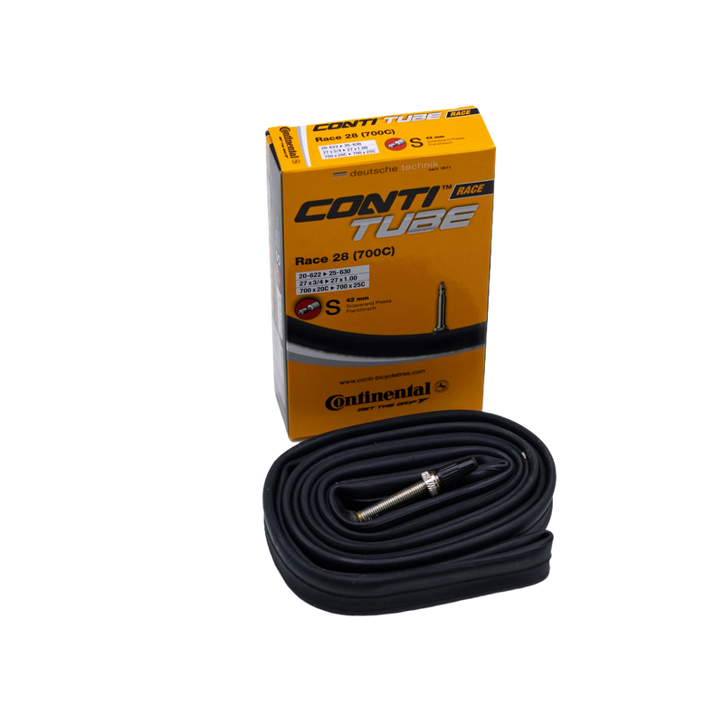 Load image into Gallery viewer, Continental Race 28&quot; 700x20-25c Road Bike Inner Tubes 42mm Presta Valve
