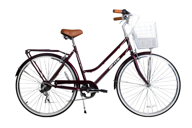 Load image into Gallery viewer, Upten Classic 7s City Bike Urban Cycling 28 inch
