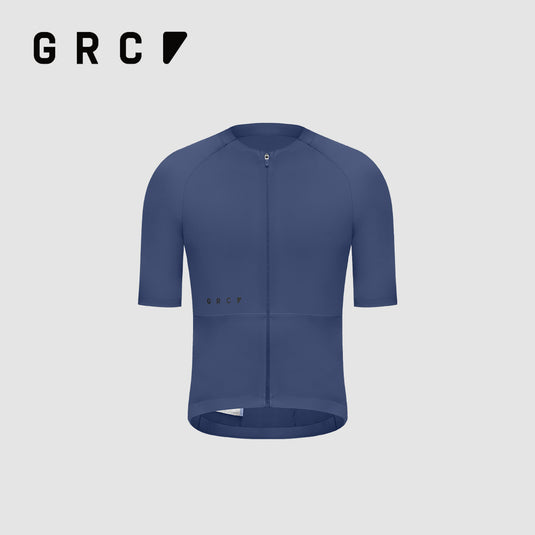 GRC Men's Black Label Premium Cycling Jersey - Luxury Short Sleeve Road Bike Shirt 1501