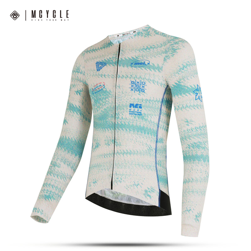 Load image into Gallery viewer, Mcycle Men's Pro Long Sleeve Cycling Jersey MY337
