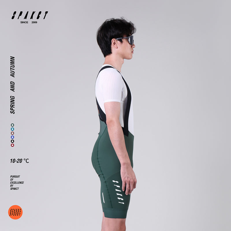 Load image into Gallery viewer, Spakct Spring/Autumn Men's Fleece-lined Cycling Bib Shorts  10-20℃ YC212010
