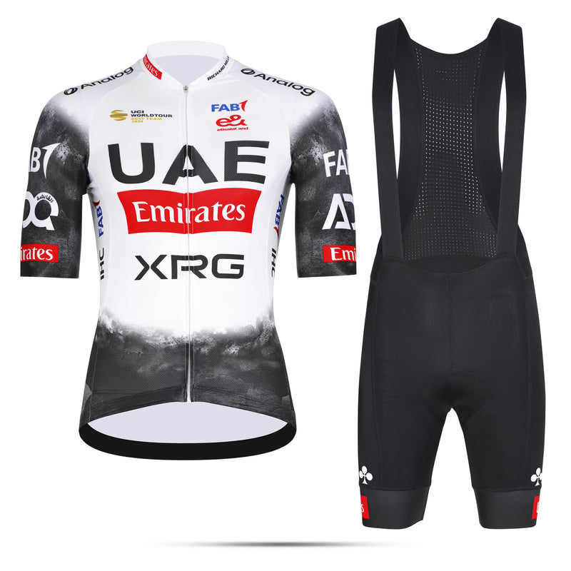 Load image into Gallery viewer, Team UAE Emirates Jersey and Bib Tights Unisex
