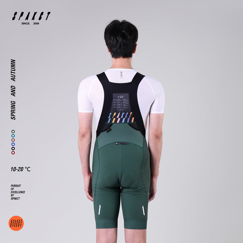 Load image into Gallery viewer, Spakct Spring/Autumn Men's Fleece-lined Cycling Bib Shorts  10-20℃ YC212010
