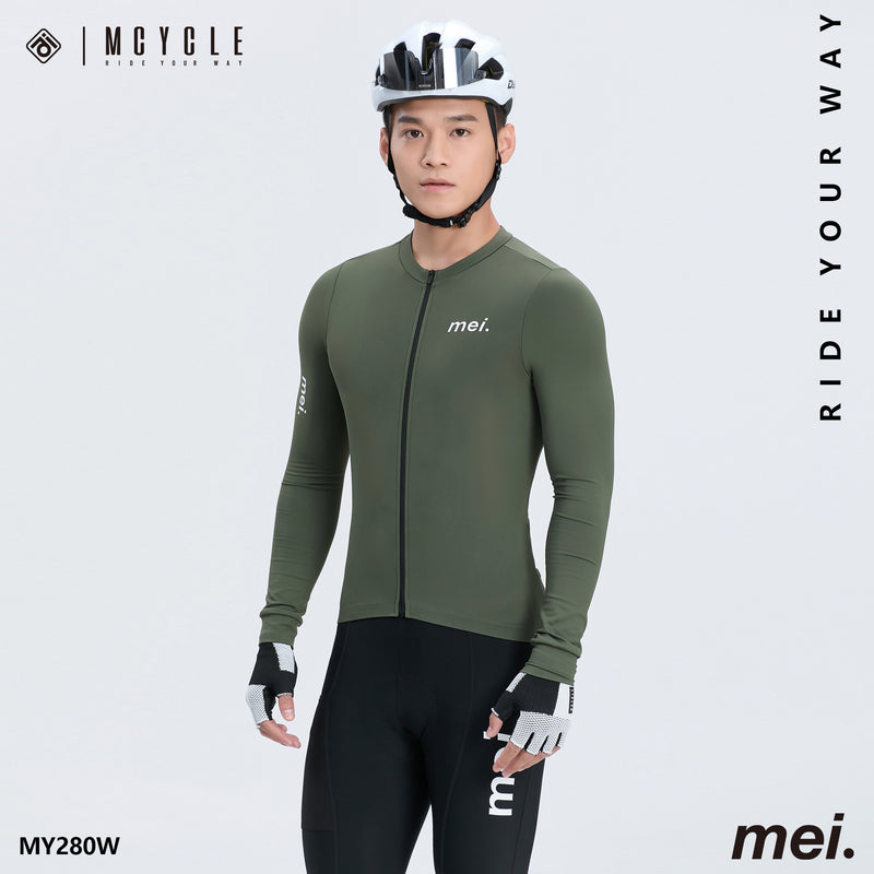Load image into Gallery viewer, Mcycle Men&#39;s Thermal Long Sleeve Jersey MY253
