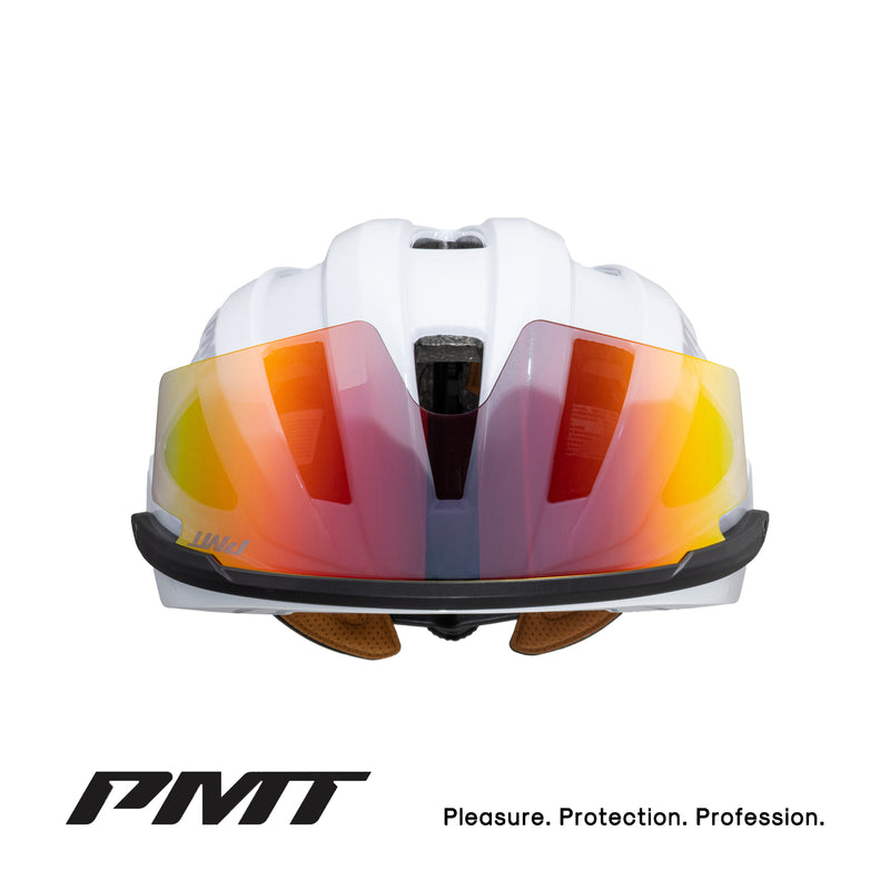 Load image into Gallery viewer, PMT Golf 3 Cycling Helmet with Magnetic Photochromic Sunglasses
