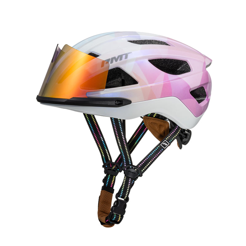 Load image into Gallery viewer, PMT Golf 3 Cycling Helmet with Magnetic Photochromic Sunglasses
