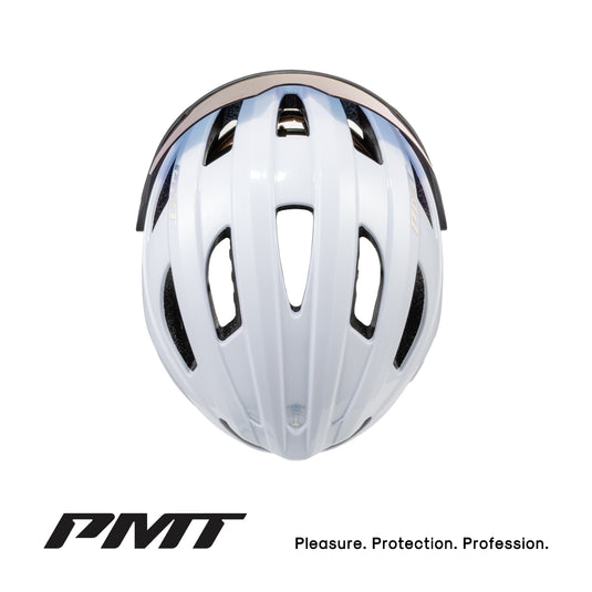 PMT Golf 3 Cycling Helmet with Magnetic Photochromic Sunglasses