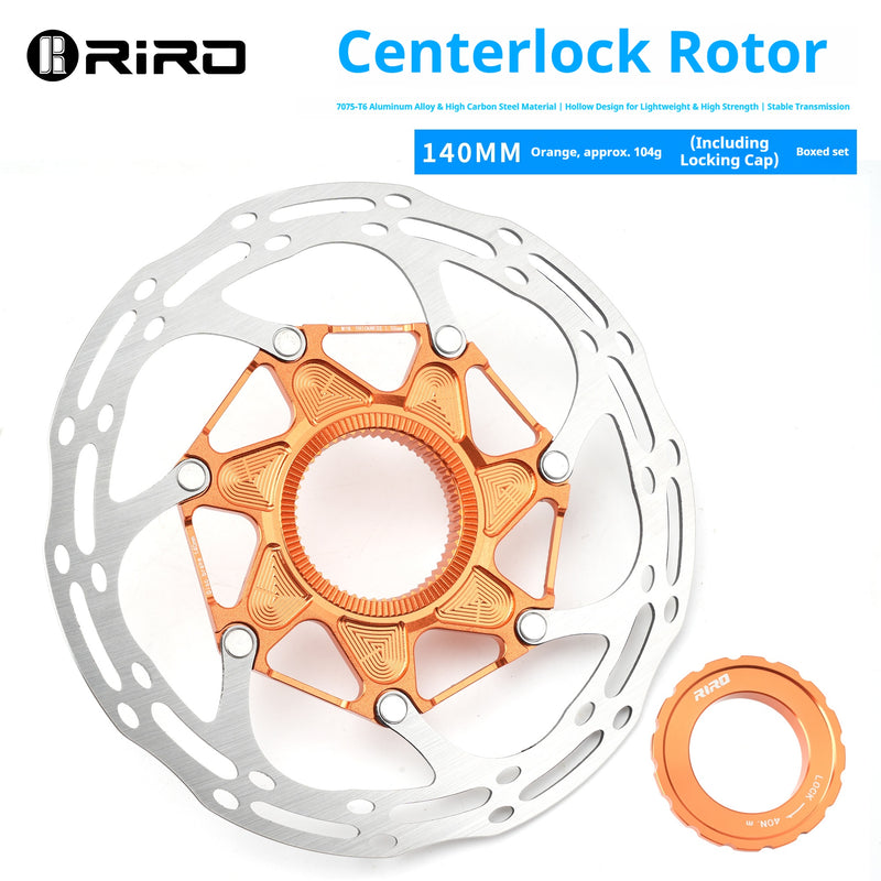 Load image into Gallery viewer, Riro DBR41 Disc Brake CNC Ice Rotor Center Lock

