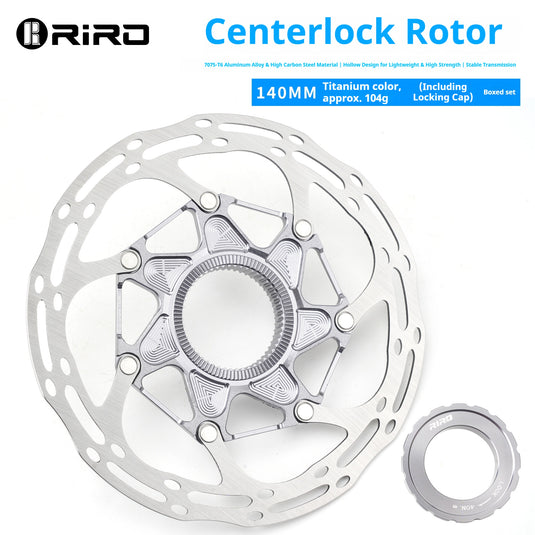 Riro DBR41 Disc Brake CNC Ice Rotor Center Lock