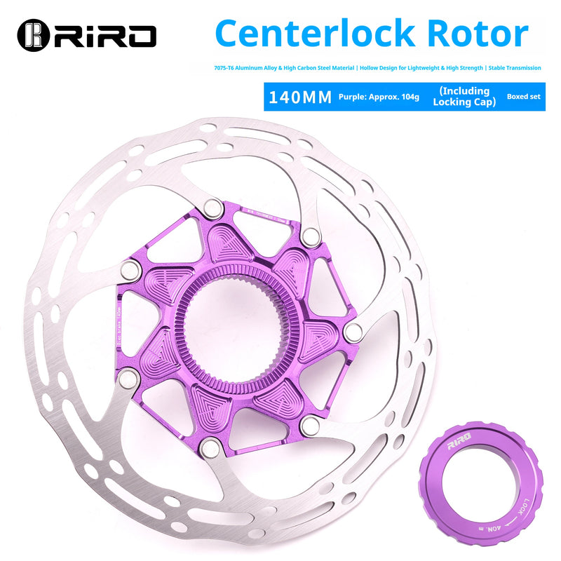 Load image into Gallery viewer, Riro DBR41 Disc Brake CNC Ice Rotor Center Lock
