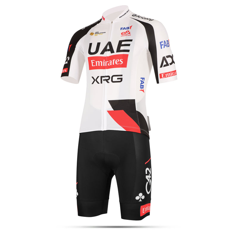 Load image into Gallery viewer, Team UAE Emirates Jersey and Bib Tights Unisex
